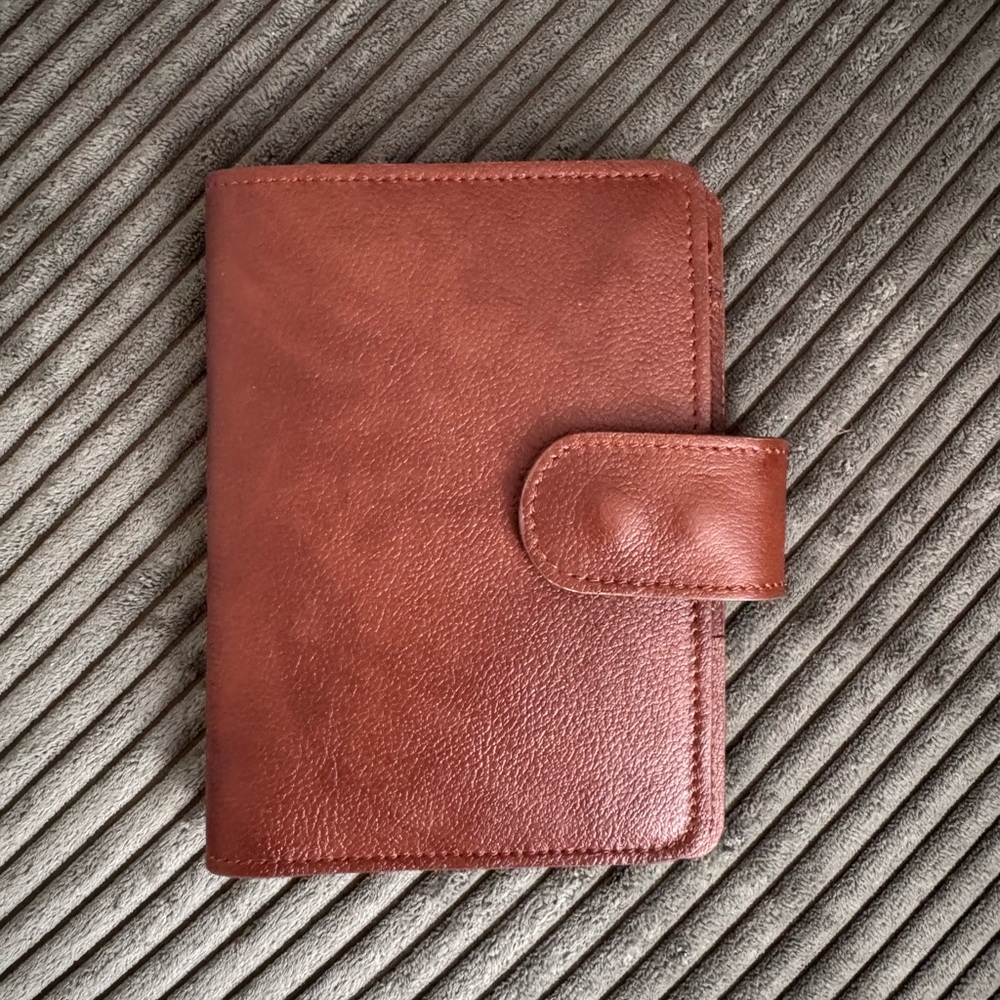 Naya Paperie A6 Brown Leather Journal Folio